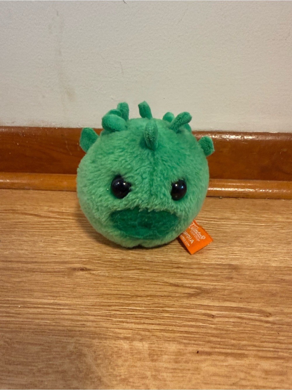 Green CHLAMYDIA (Chlamydia Trachomatis) Giant Microbes plush educational toy